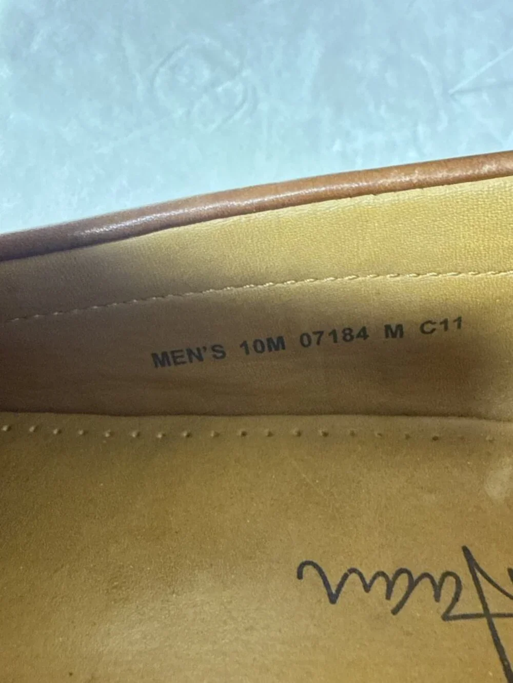 Cole Haan Full Grain Leather Loafer Men’s Shoes Cognac Toast 10M 07184 Nice